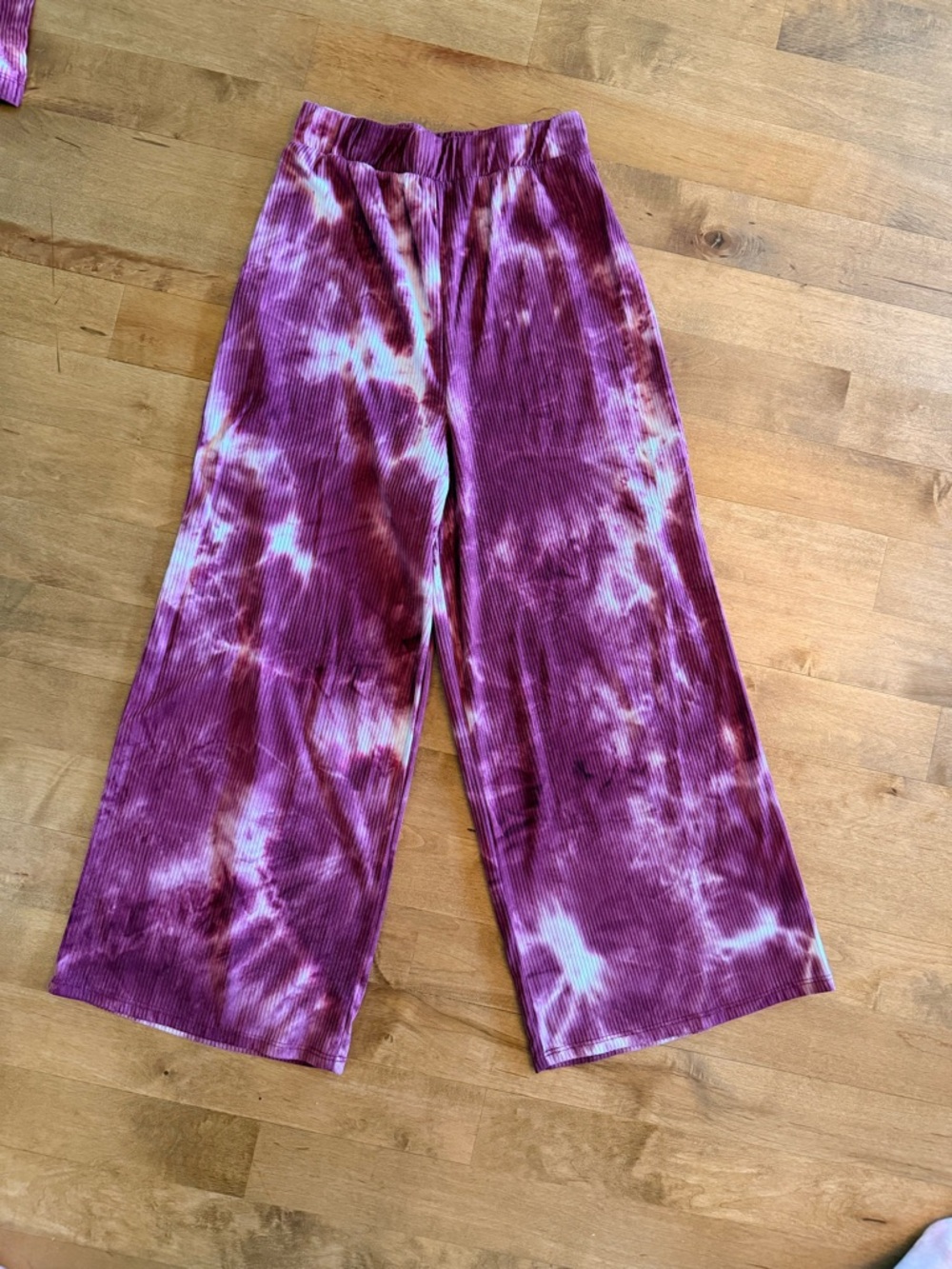 Dressed in LALA Pinkish Tie-Dye Pantsuit Set, Women’s Small - Picture 3 of 5